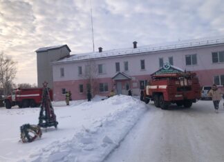 Как в больнице пожар тушили